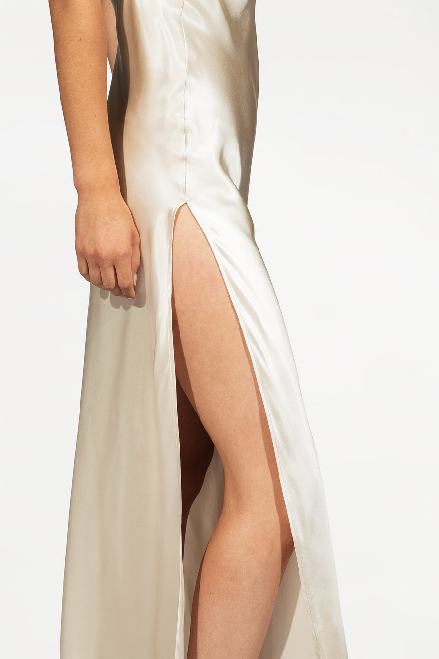 The Moon Dress | moonstone | 100% silk